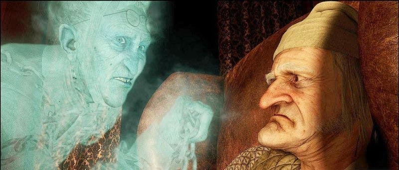Jacob Marley is the creepy ghost featured in A Christmas Carol